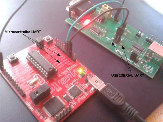 php serial port communication linux